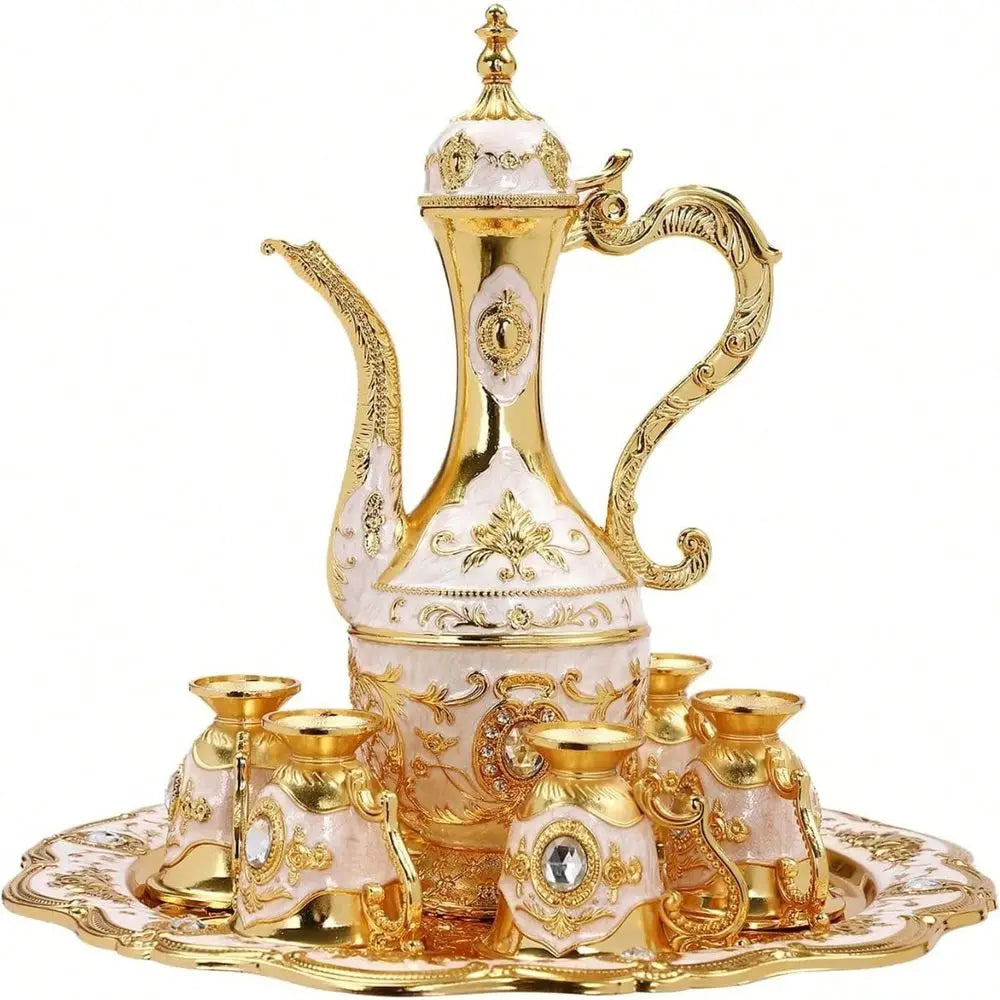 Antique Gold Tea Set