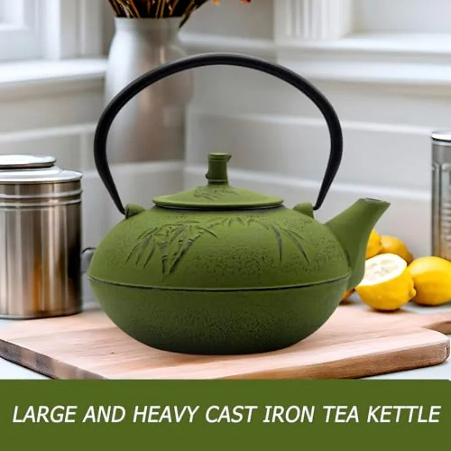 Large Cast Iron Teapot 2500ML