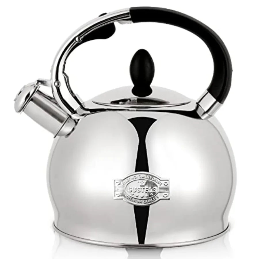 Stainless Steel Whistling Tea Kettle