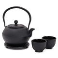 Black Cast Iron Tea Set