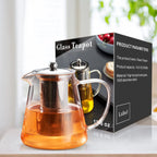 Glass Teapot with Removable Infuser