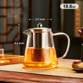 Glass Teapot with Removable Infuser