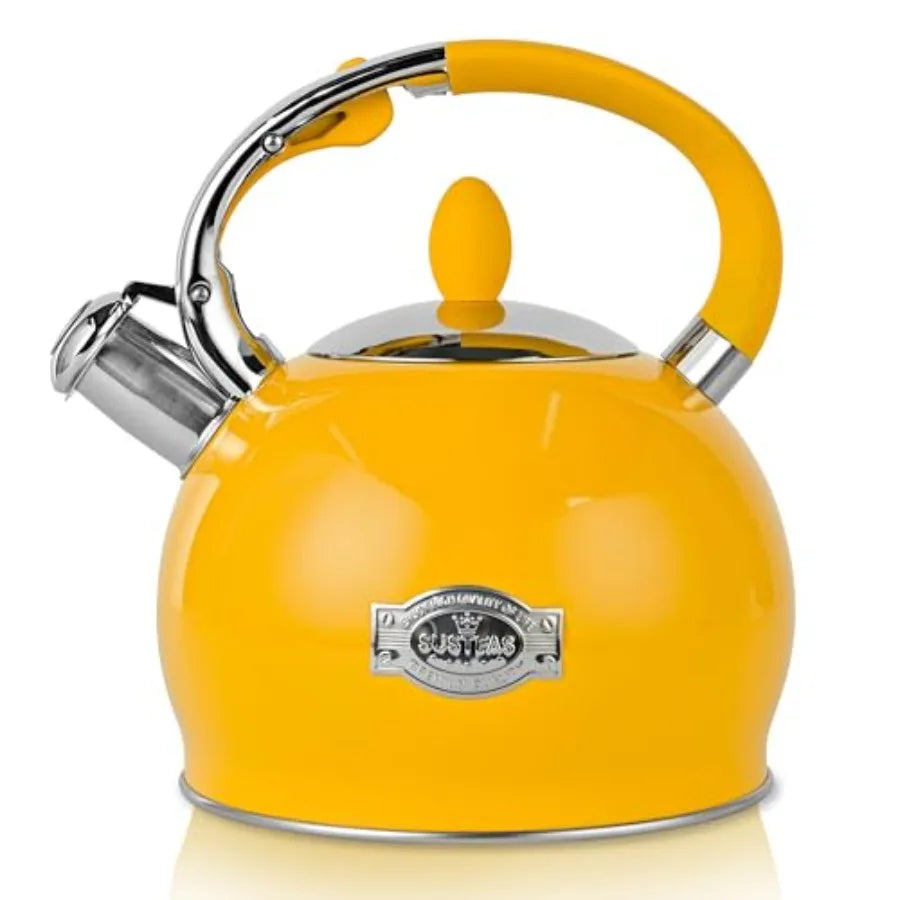 Stainless Steel Whistling Tea Kettle
