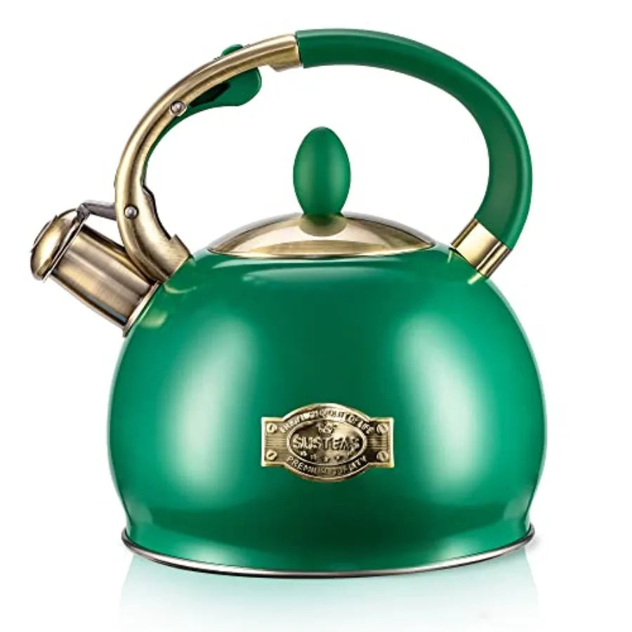 Stainless Steel Whistling Tea Kettle