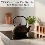 Large Cast Iron Teapot 6-Cup