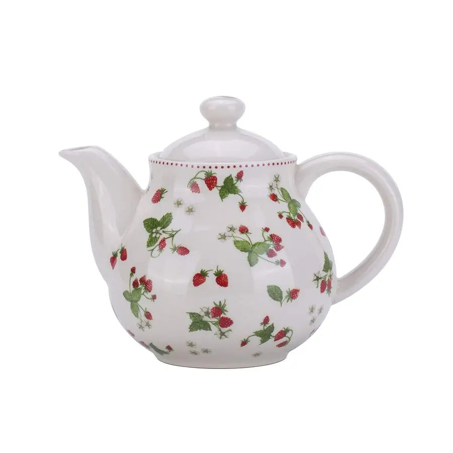 Strawberry Ceramic Teapot