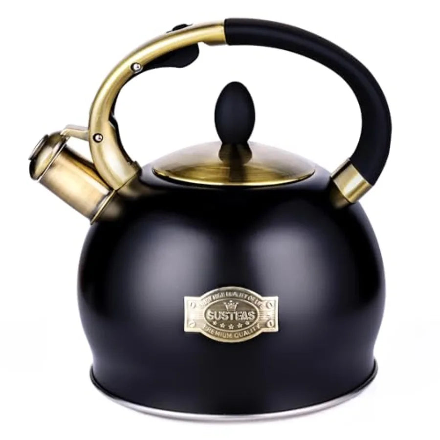 Stainless Steel Whistling Tea Kettle