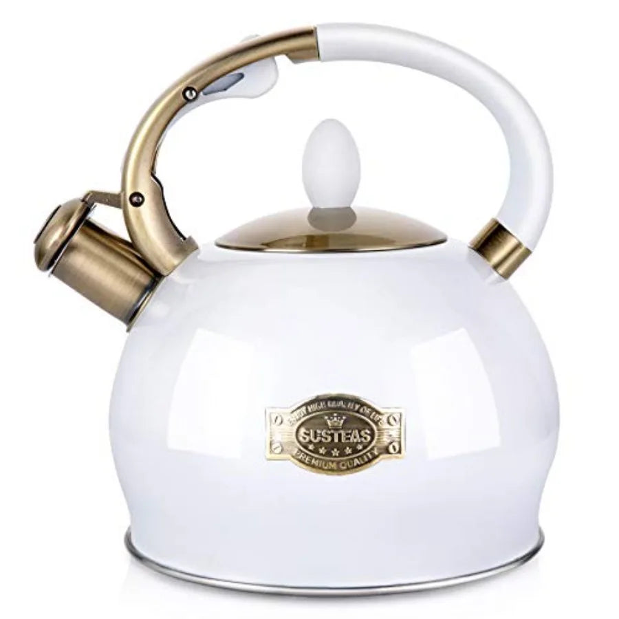 Stainless Steel Whistling Tea Kettle