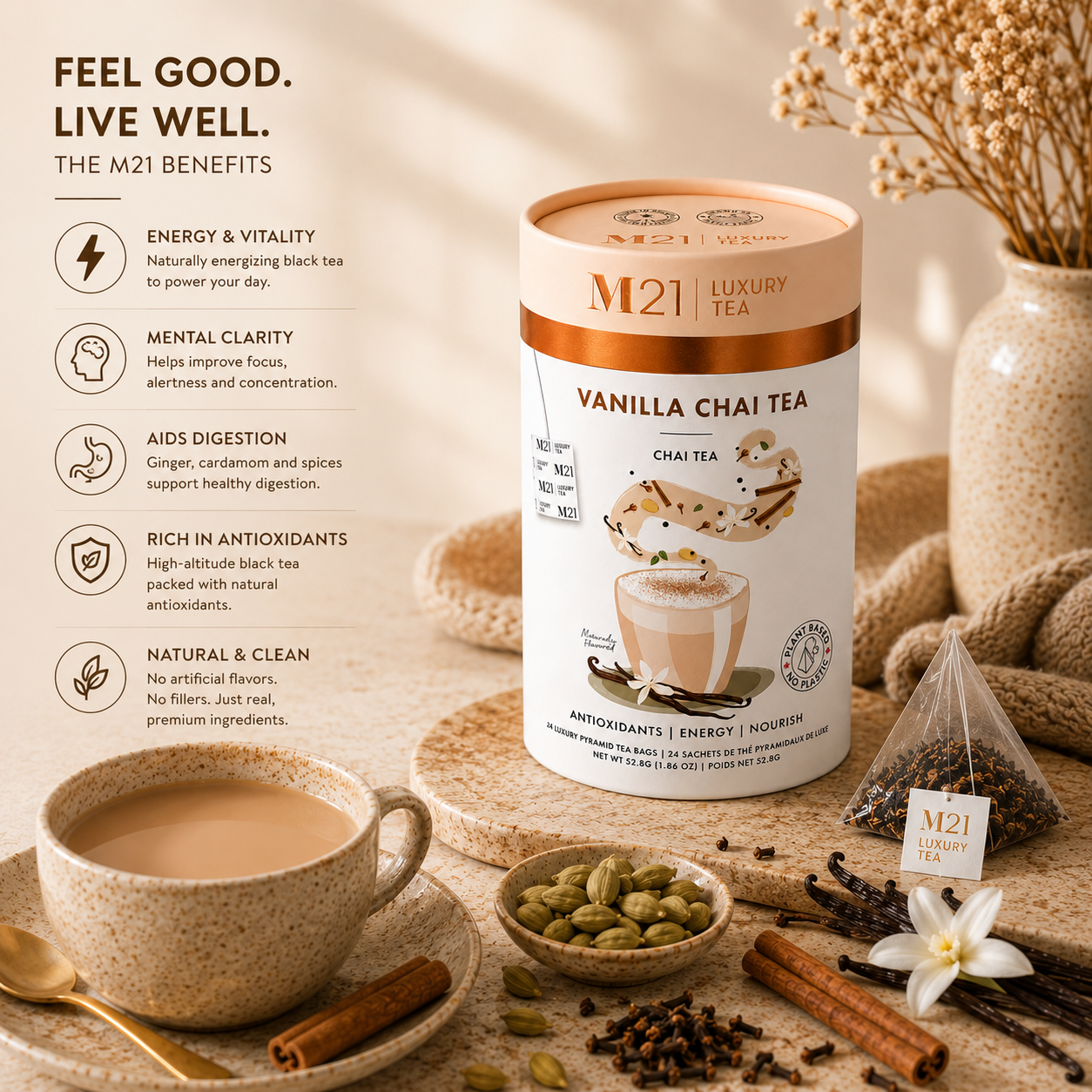 Luxury Vanilla Chai Tea